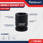 Tekiro Mata Sock Impact 1/2 Inch 21 Mm 6 Pt / Tekiro Socket Impact