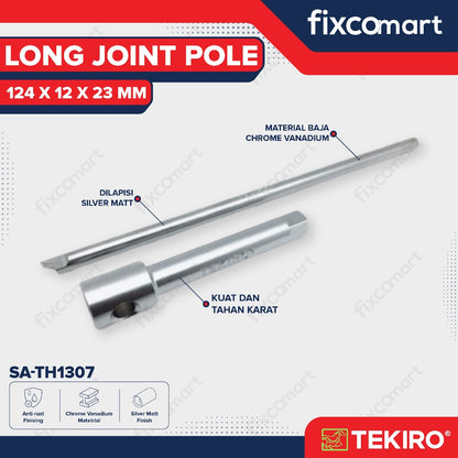 Tekiro Long Joint Pole 124 X 12 X 23 mm / Tekiro Pelepas Nut Kopling