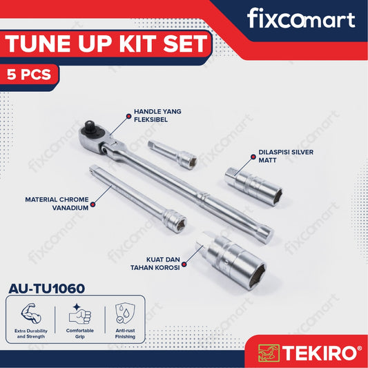 Tekiro Tune Up Kit 5 Pcs / Socket 3/8 Inch