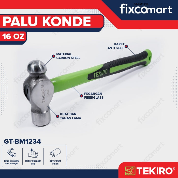 Tekiro Palu Konde 16 Oz / Ball Pein Hammer