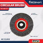 RYU Circular Brush Crimped 5 Inch 125 mm / Sikat Kawat FIXCOMART