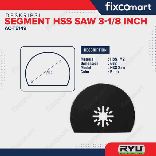 PLANNER BLADE SKH 82 mm x 10 mm - SEG-HSS SAW