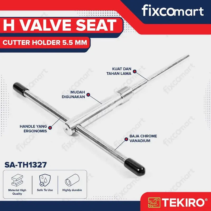 Tekiro H Valve Seat Cutter Holder / Kunci Sudut 5.5 mm FIXCOMART