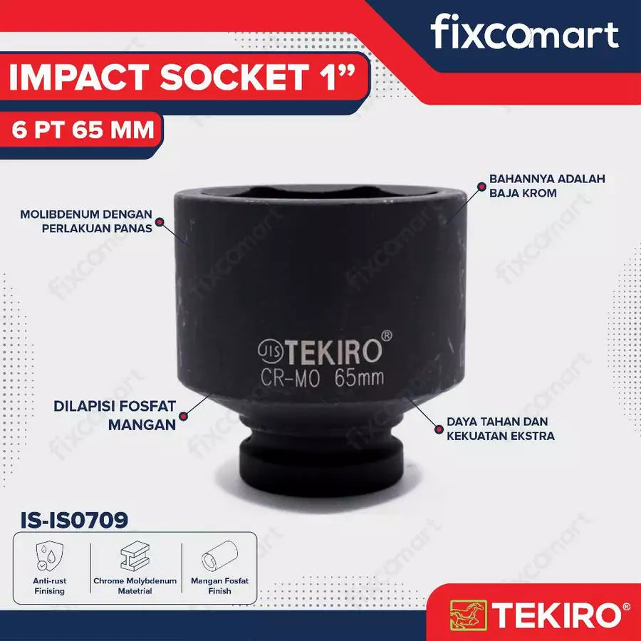 Tekiro Mata Sock Impact 1 Inch 65 Mm 6Pt