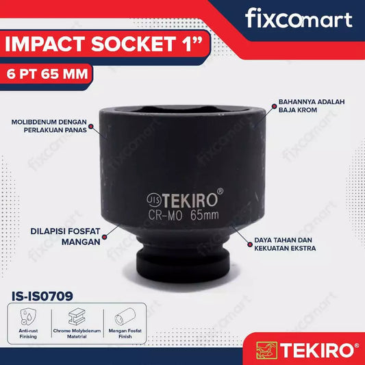 Tekiro Mata Sock Impact 1 Inch 65 Mm 6Pt