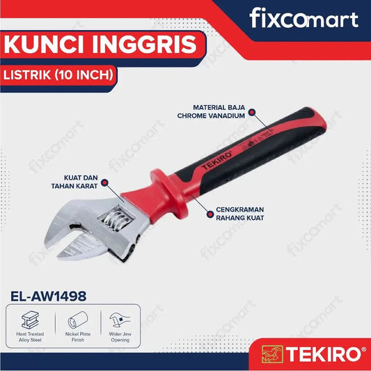 Tekiro Kunci Inggris Elektrik 10 Inch / Kunci Inggris Listrik FIXCOMART