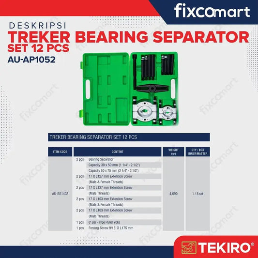 Tekiro Bearing Separator Set 12 Pcs FIXCOMART