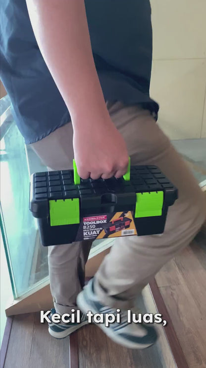 Kenmaster Tool Box Mini B250 Kotak Penyimpanan Perkakas