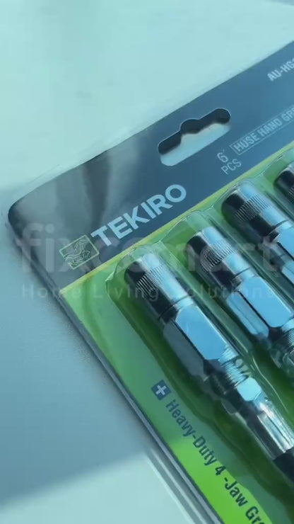 Tekiro Selang Pompa Gemuk Set 6 Pcs/Set Selang Gemuk Tangan