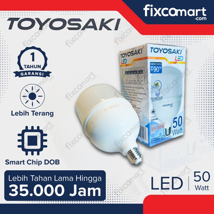 Lampu LED BESAR TOYOSAKI Cahaya Putih 15W 20W 30W 50W