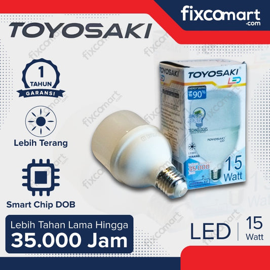 Lampu LED BESAR TOYOSAKI Cahaya Putih 15W 20W 30W 50W