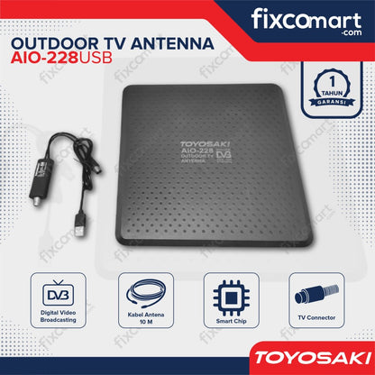 ANTENA TV Digital Outdoor Toyosaki AIO-228 USB / AIO 228 SC DVB