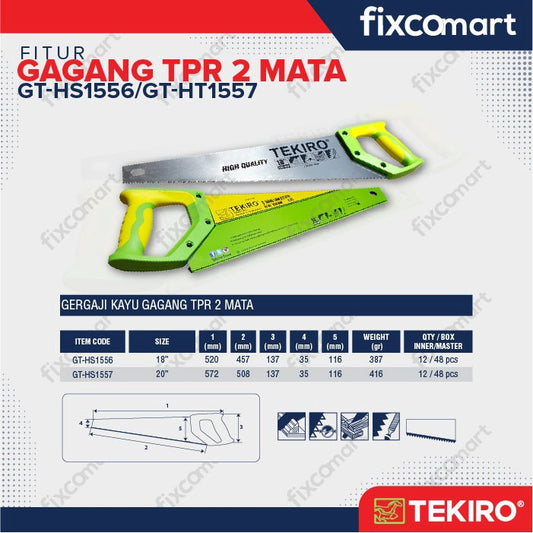 Tekiro Gergaji Potong TPR 2 MATA 20