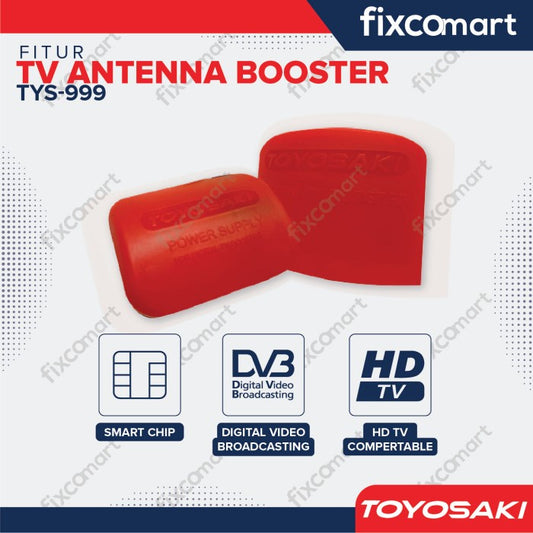 Booster Antena - Power Supply Penguat Signal TV TOYOSAKI TYS 999