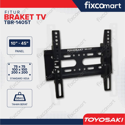 Bracket TV LCD LED 10" - 45" Toyosaki 1045T