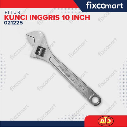 KUNCI INGGRIS "ATS" 10"  INCH