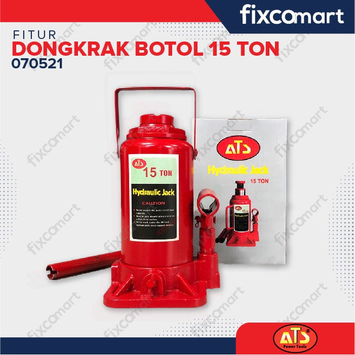 Dongkrak Botol ATS 15  TON
