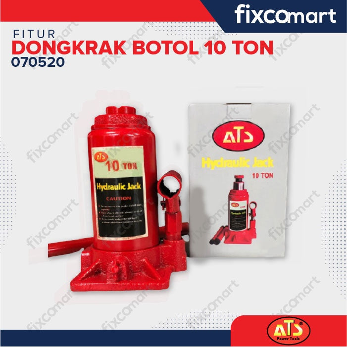 Dongkrak Botol ATS  10 TON