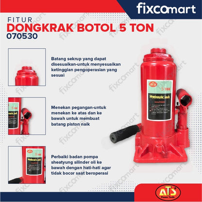 Dongkrak Botol ATS  5 TON