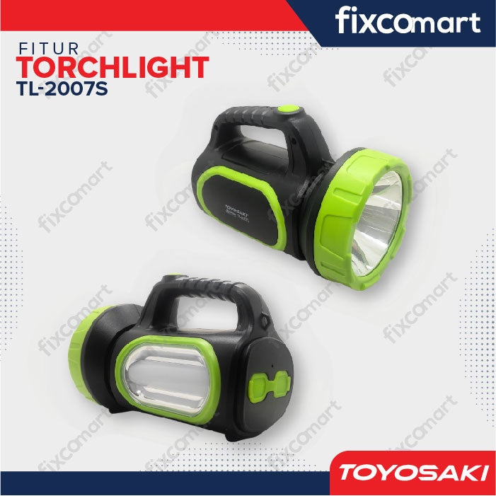 Senter LED JUMBO Lampu Emergency Toyosaki TL-2007S
