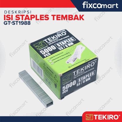 Tekiro Isi Staples Tembak 8 MM - 5000 Pcs