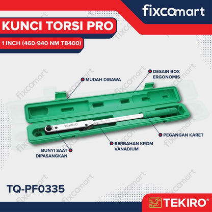 Tekiro Kunci Torsi Pro T8400 1" inch 460-940 Newton - Torque Wrench