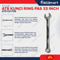 Kunci Ring Pas ATS - 21,22,24,30,33,34 MM