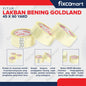 Lakban Bening Coklat GOLDLAND 45 MM x 90 Yard