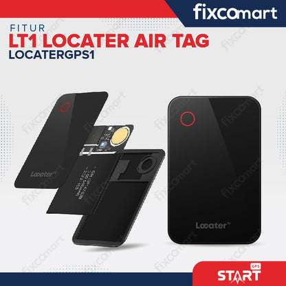 GPS Tracker Smart Tag Alat Pelacak Mini Ultra Slim Portable - StartGPS Locater GPS1 Alat Keamanan Kendaraan Mobil Motor Tas Koper Dompet