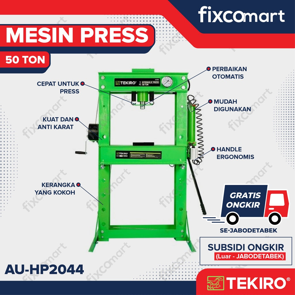 Tekiro Mesin Press 50 Ton - Hydraulic Press