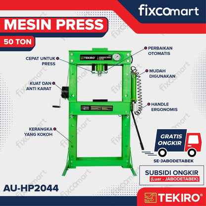 Tekiro Mesin Press 50 Ton - Hydraulic Press