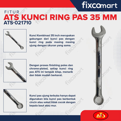 Kunci Ring Pas ATS 35 MM - Combination Wrench