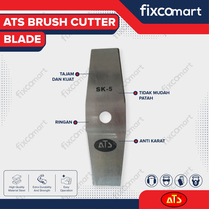 ATS Brush Cutter Blade 30 CM Mata Pisau Potong Rumput Gendong 30CM