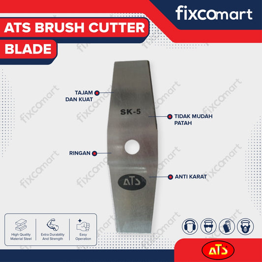 ATS Brush Cutter Blade 30 CM Mata Pisau Potong Rumput Gendong 30CM