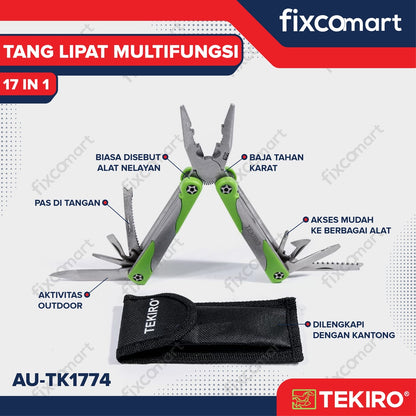 TEKIRO Tang Lipat Multifungsi 17 In 1