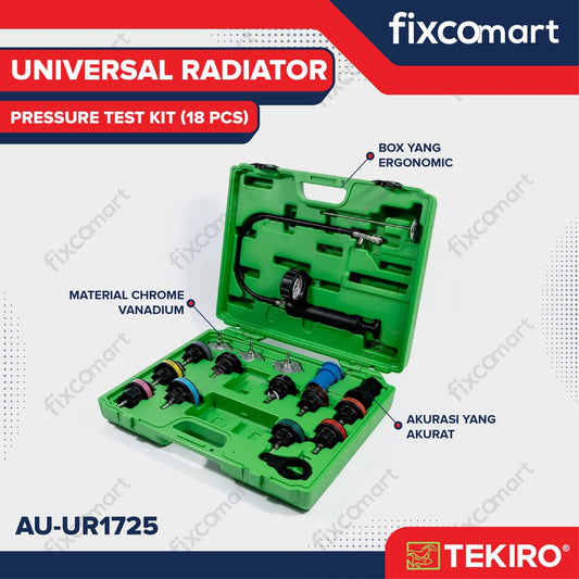 TEKIRO Universal Radiator Preassure Test Kit 18 PCS