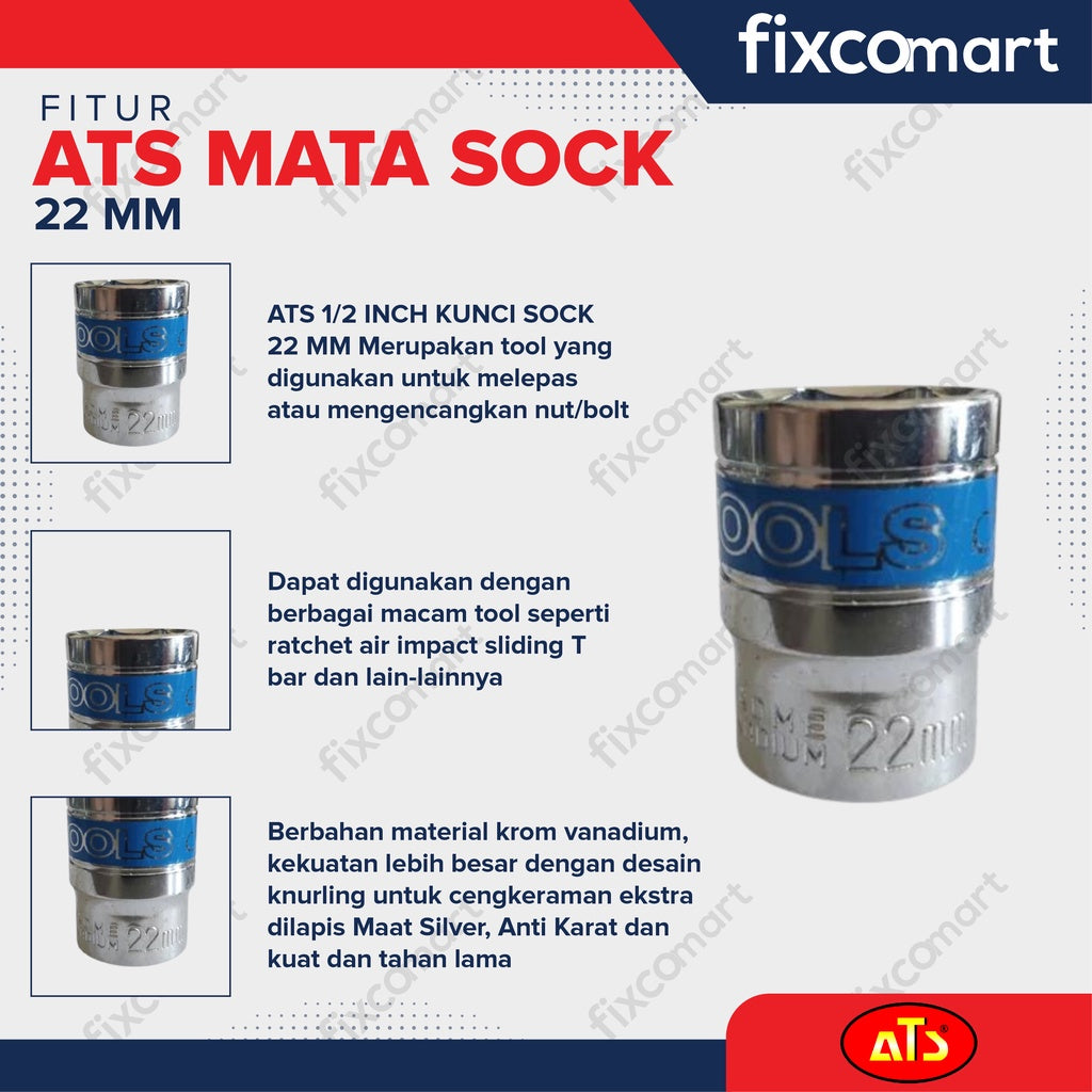 ATS Mata Sock 8 – 30 mm 6PT