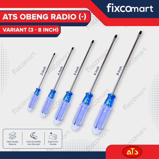 ATS Obeng Radio Transparan (-)