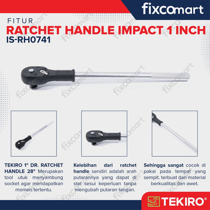TEKIRO 1" Dr. Ratchet Handle 26"