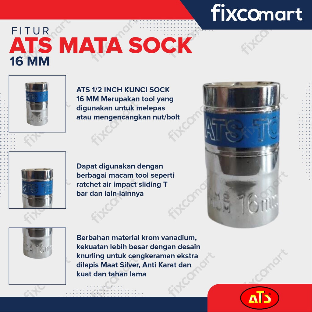 ATS Mata Sock 8 – 30 mm 6PT