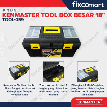 Kenmaster Tool Box Besar 18 Inch