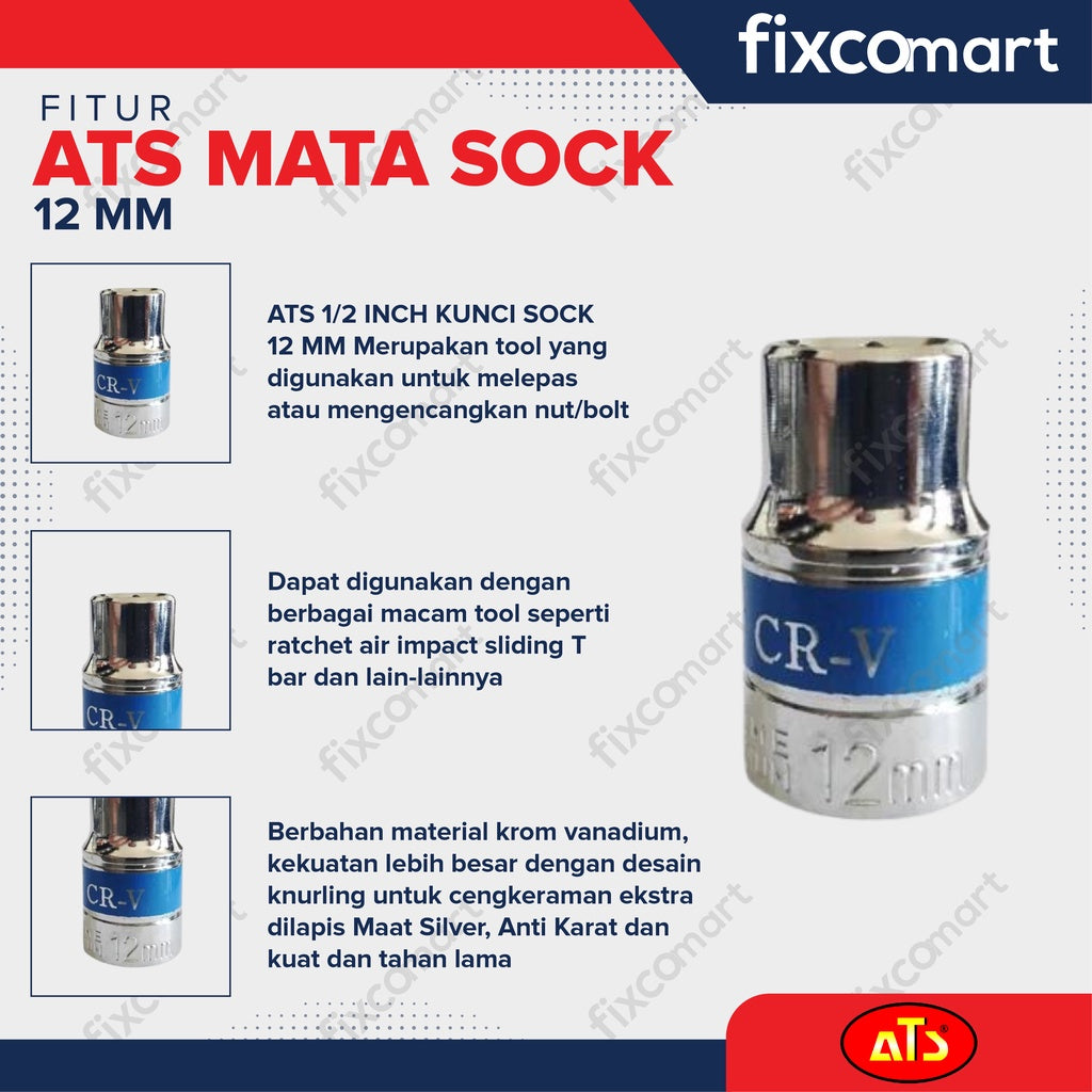 ATS Mata Sock 8 – 30 mm 6PT