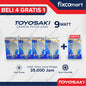 Lampu LED Bohlam Toyosaki 9W Paket Bundling GRATIS 1 Pcs 9 Watt
