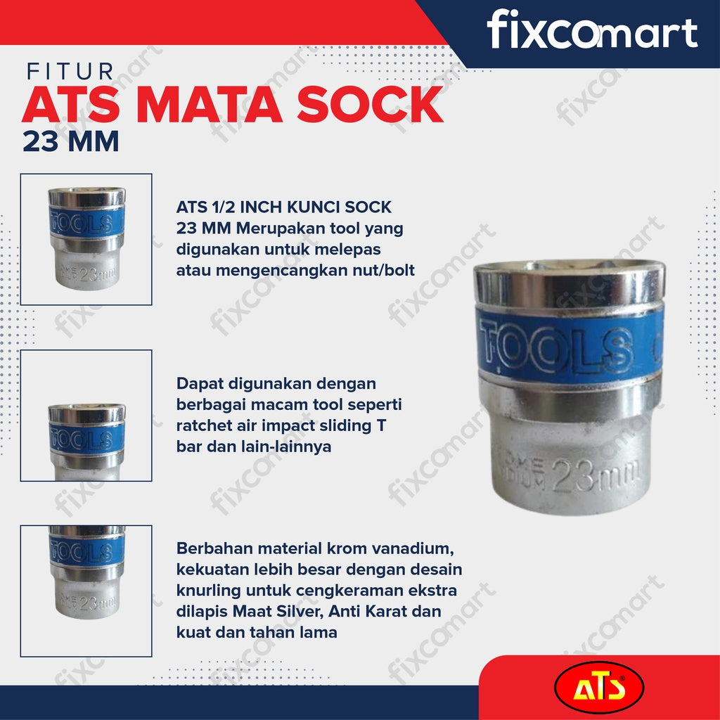 ATS Mata Sock 8 – 30 mm 6PT