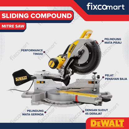 DEWALT Sliding Compound Mitre Saw DW708-GB
