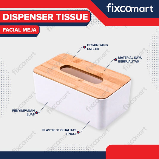 Dispenser Tissue Facial Meja