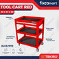 TEKIRO Red Tool Cart (Merah)