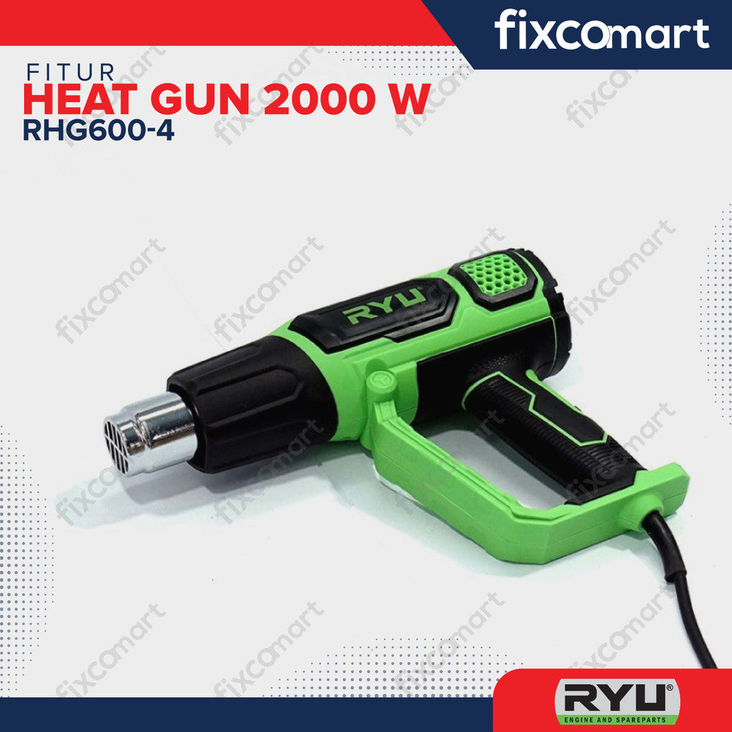 RYU HEAT GUN RHG 600-4 - HOT GUN MESIN PEMANAS
