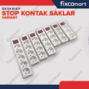 Stop Kontak 3 4 5 Lubang 1,5 - 5 Meter - COLOKAN LISTRIK SNI