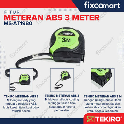 TEKIRO METERAN ABS 3 M / METERAN ROL